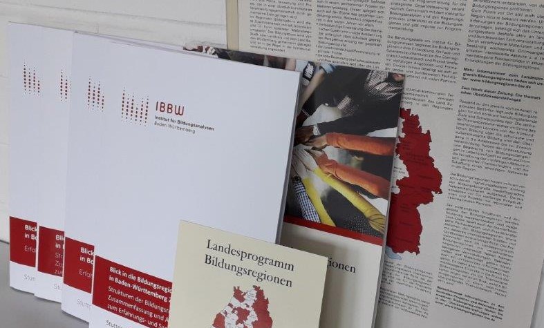 Materialien Abbildung von verschiedenen Materialien des Landesprogramms
