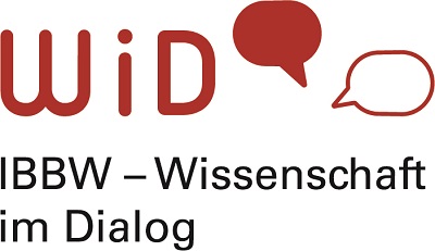 Logo IBBW mit Schriftzug "IBBW-Wissenschaft im Dialog"