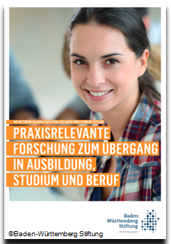 Broschüre "Praxisrelevante Forschung zum Übergang in Ausbildung, Studium und Beruf"