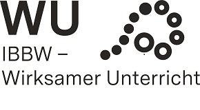 Logo mit Schriftzug "WU IBBW - Wirksamer Unterricht"