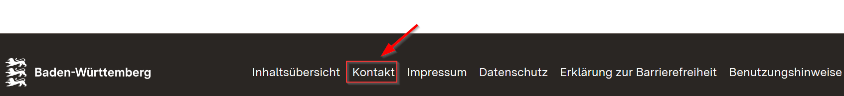 Footer IBBW-Startseite - Kontakt