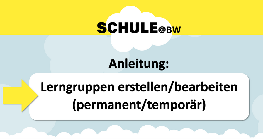 Lerngruppen erstellen/bearbeiten
