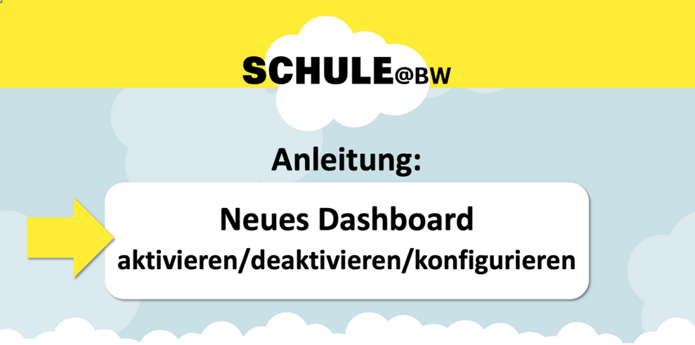Neues Dashboard aktivieren