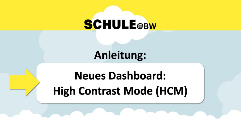 Neues Dashboard High Contrast Mode