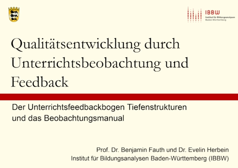 Interview von Prof. Dr. Fauth und Frau Dr. Herbein: 