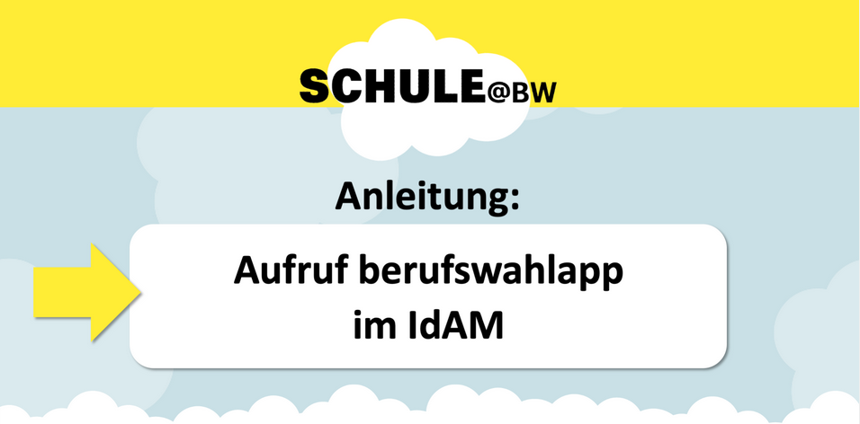 Aufruf berufswahlapp im IdAM