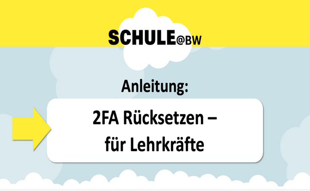 2FA Rücksetzen – für Lehrkräfte