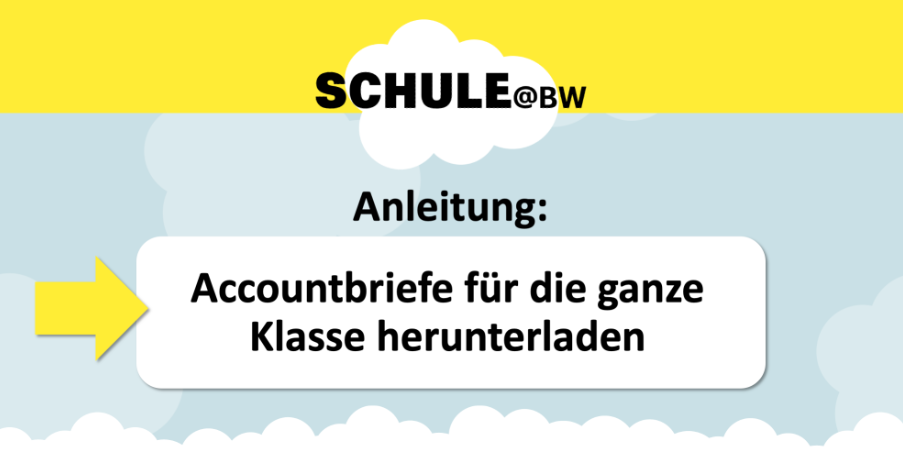 Accountbriefe für die ganze Klasse herunterladen