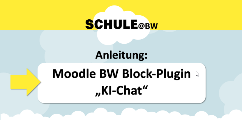 Block-Plugin KI-Chat in Moodle BW