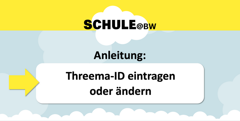 Threema-ID eintragen oder ändern