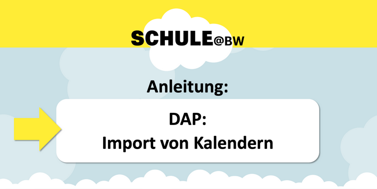 DAP Import Kalender